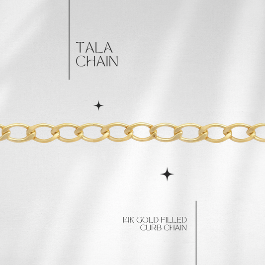 Tala Chain in 14k gf // RESERVATION  for IN-PERSON Permanent Jewelry