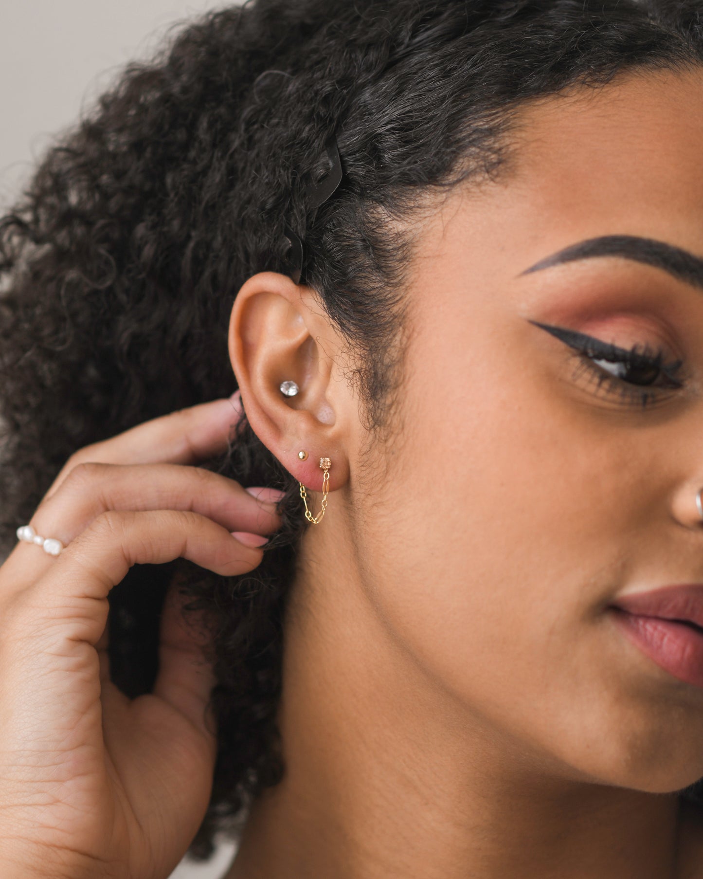 Moon Stud // Ear Stack Collection