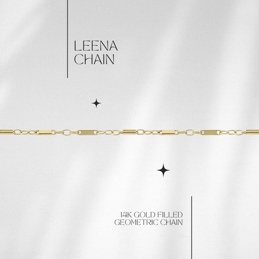 Leena Chain in 14k gf // RESERVATION  for IN-PERSON Permanent Jewelry