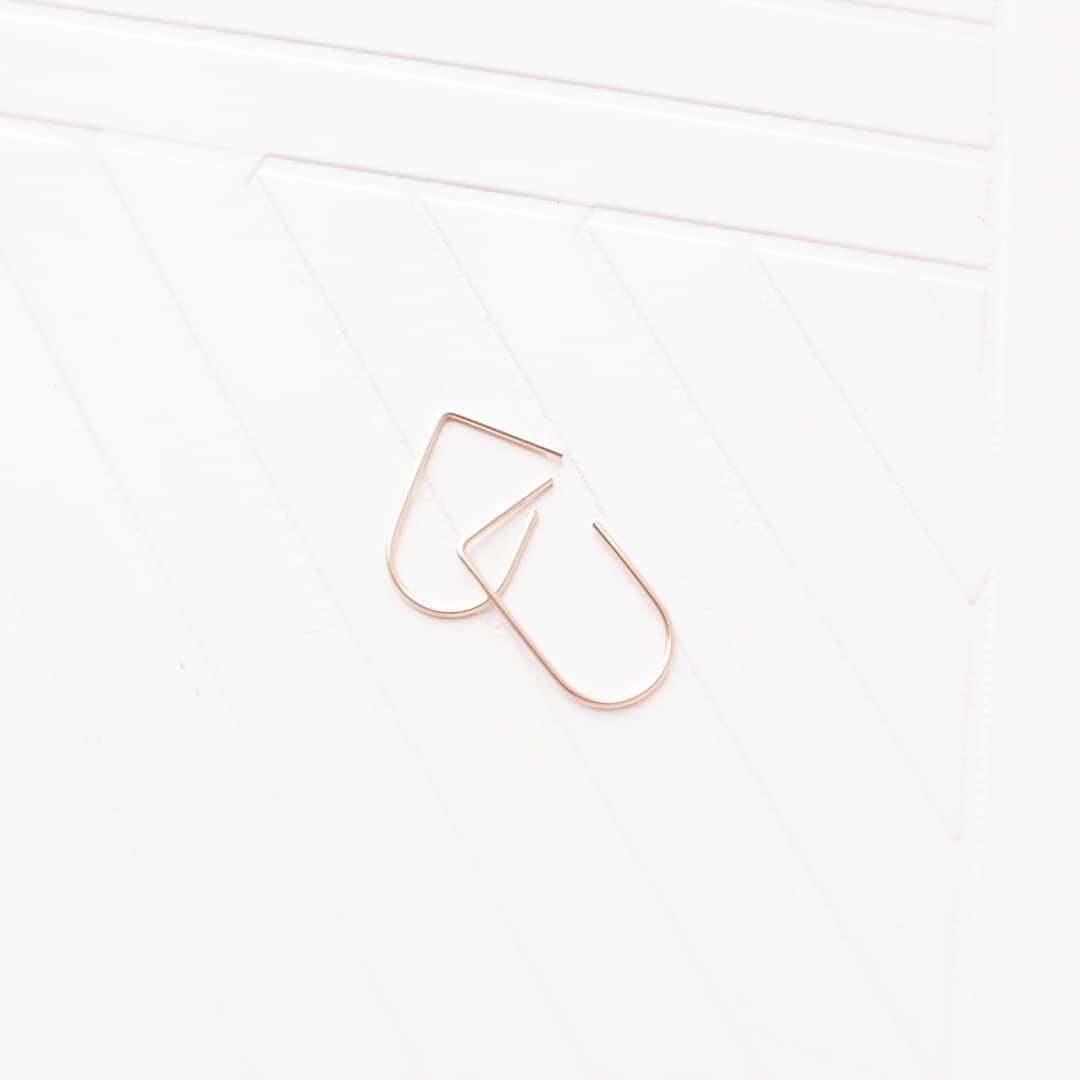 Rome Threader Earrings // 14k GF or Silver