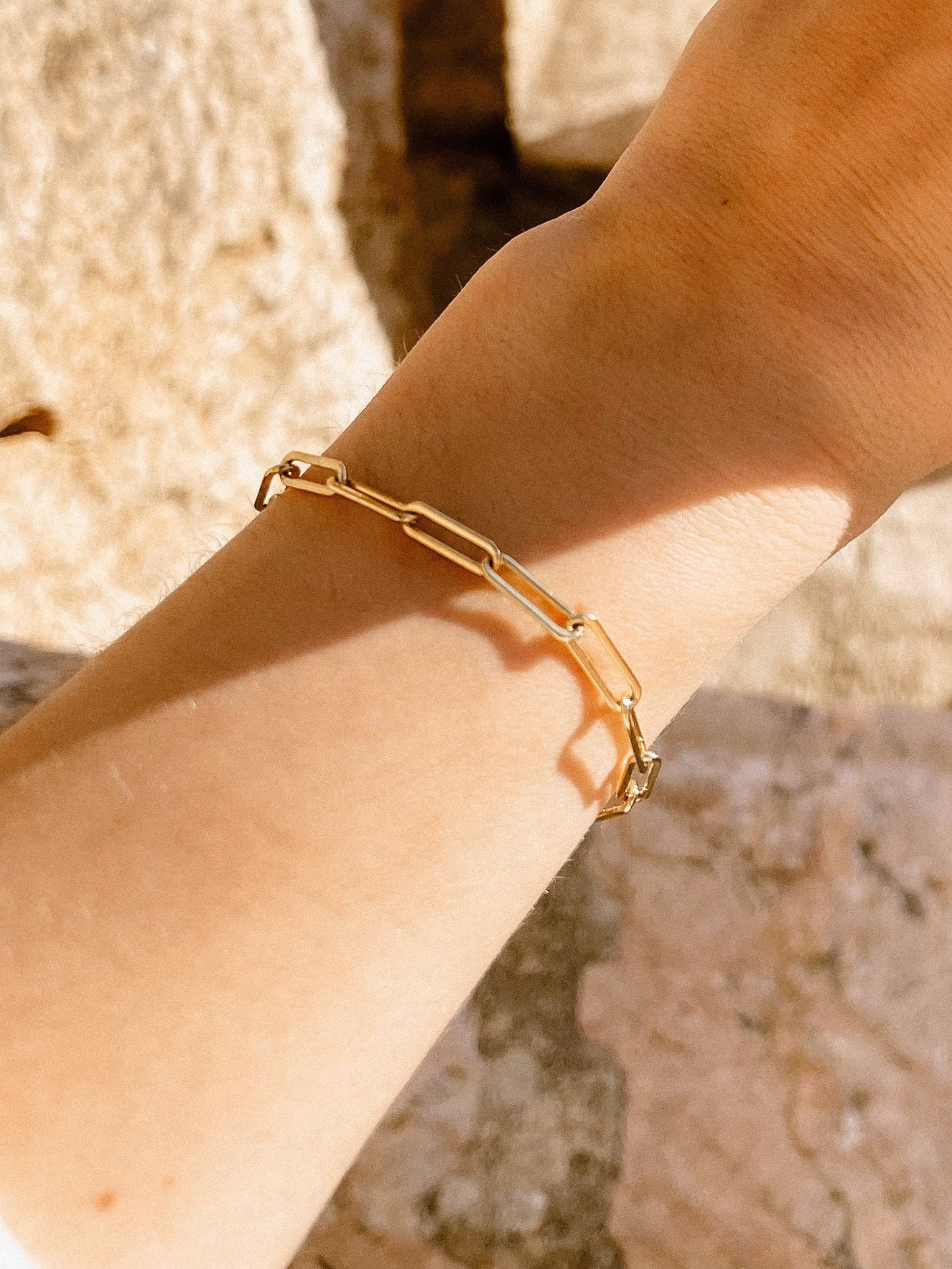 Chain Link Bracelet // 14k GF or Sterling