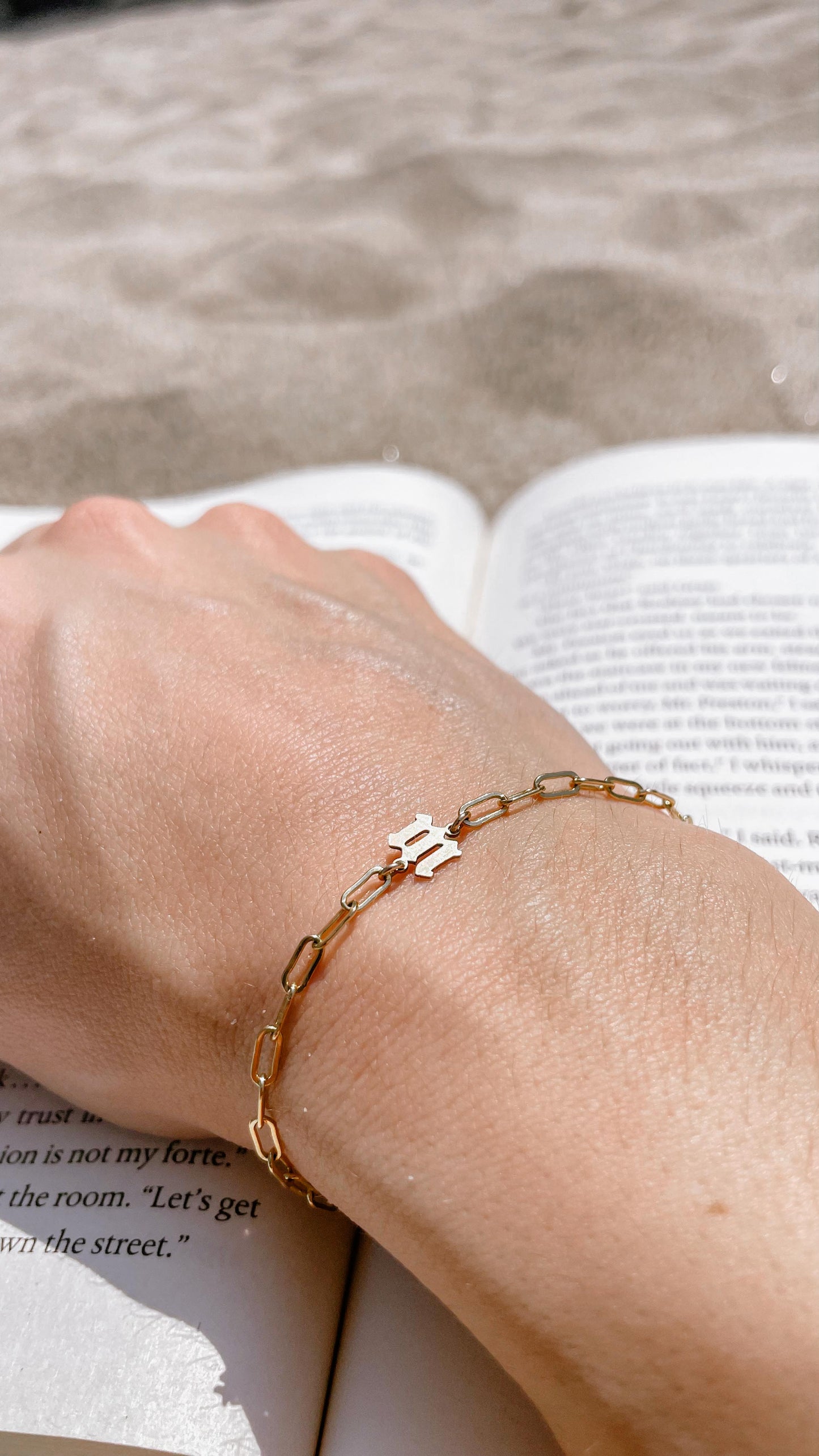 14k GF Initial Charm add-on for Permanent Jewelry // Pre-order for IN-PERSON events only 🫶